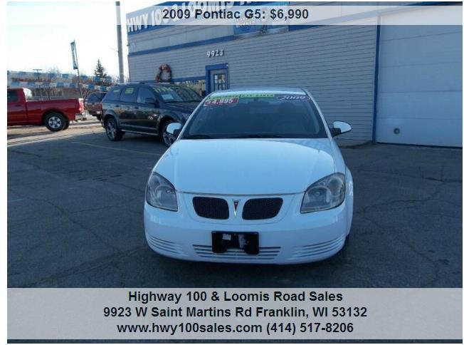 2009 Pontiac G5