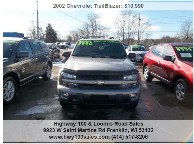 2002 Chevrolet TrailBlazer LTZ