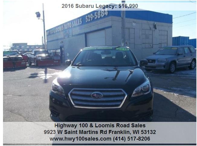 2016 Subaru Legacy