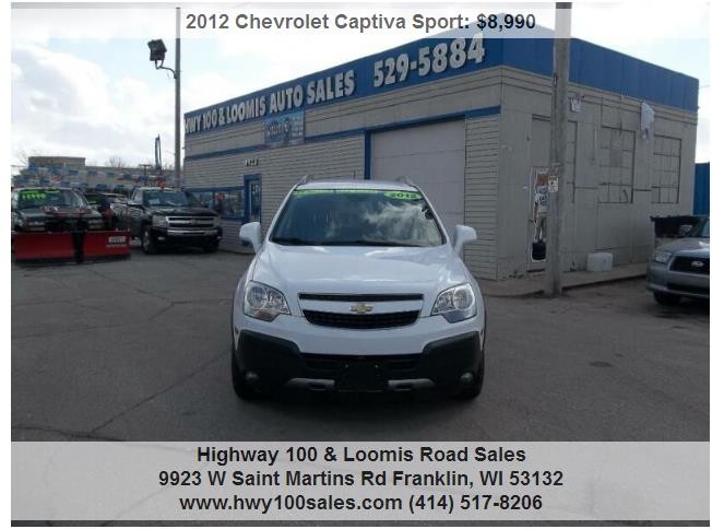 2012 Chevrolet Captiva Sport