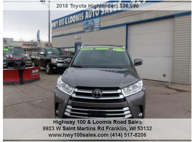 2018 Toyota Highlander