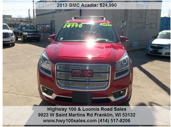 2013 GMC Acadia