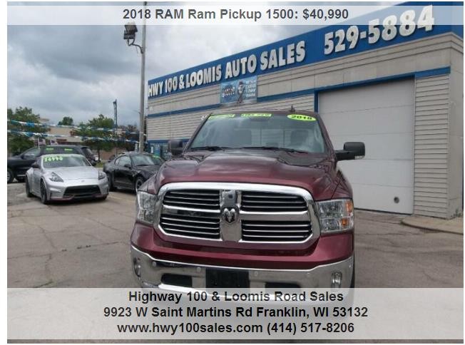 2018 Ram 1500