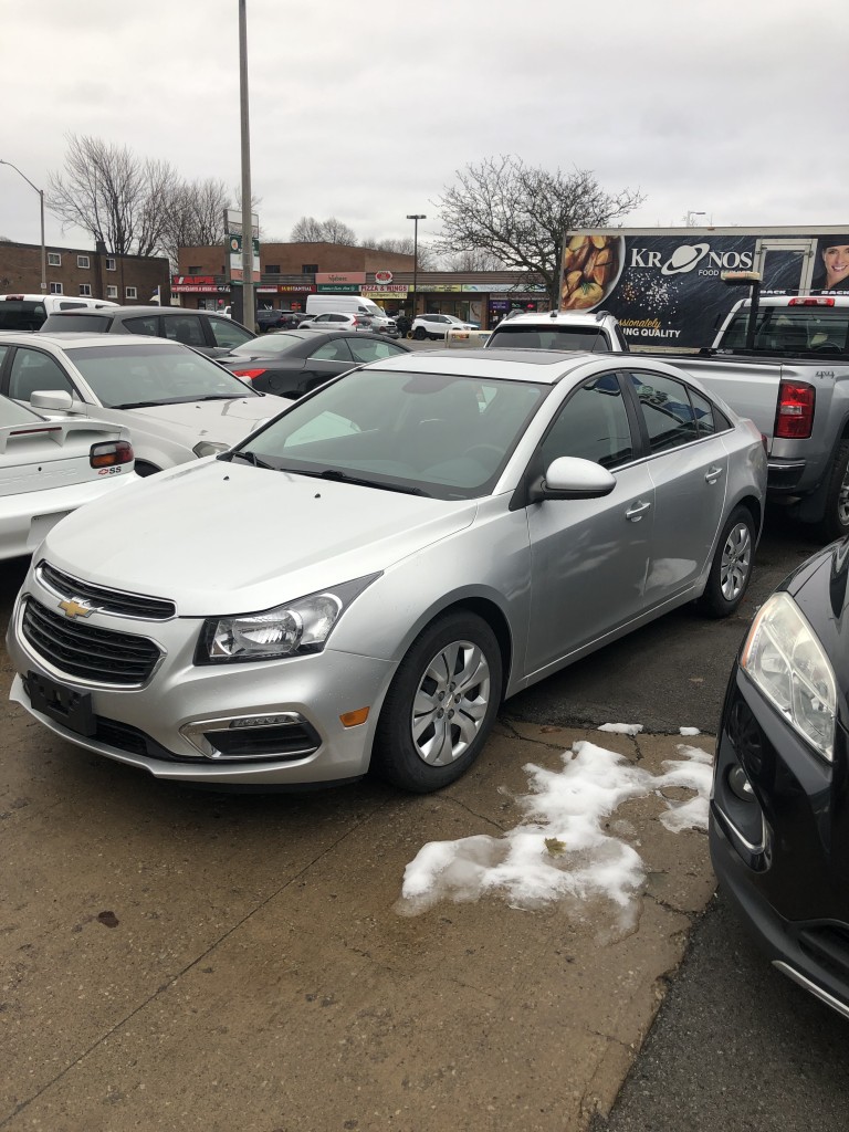 2016 Chevrolet CRUZE LIMITED WITH SUNROOF