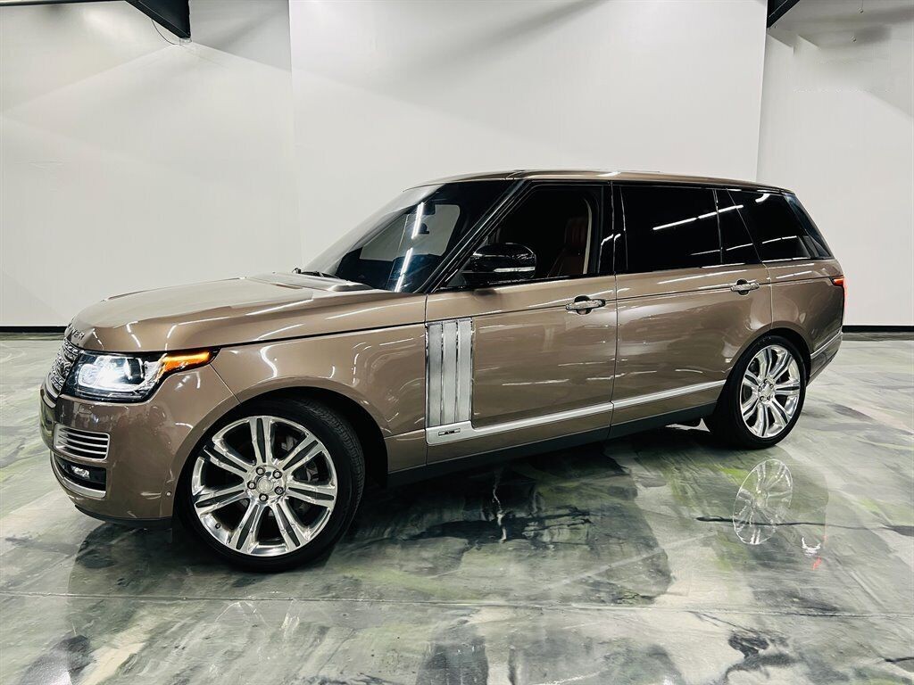 2015 Land Rover Range Rover Autobiography Black LWB