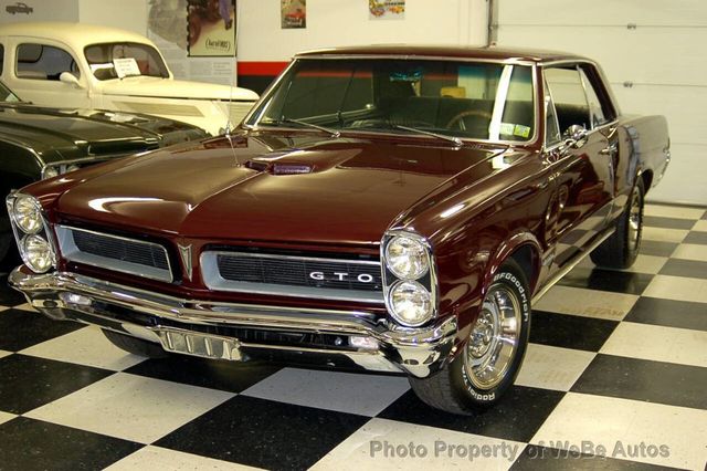 1965 Pontiac GTO with PHS documents 