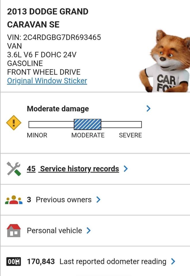 2013 Dodge Grand Caravan