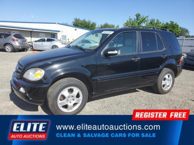 2002 MERCEDES-BENZ M-CLASS