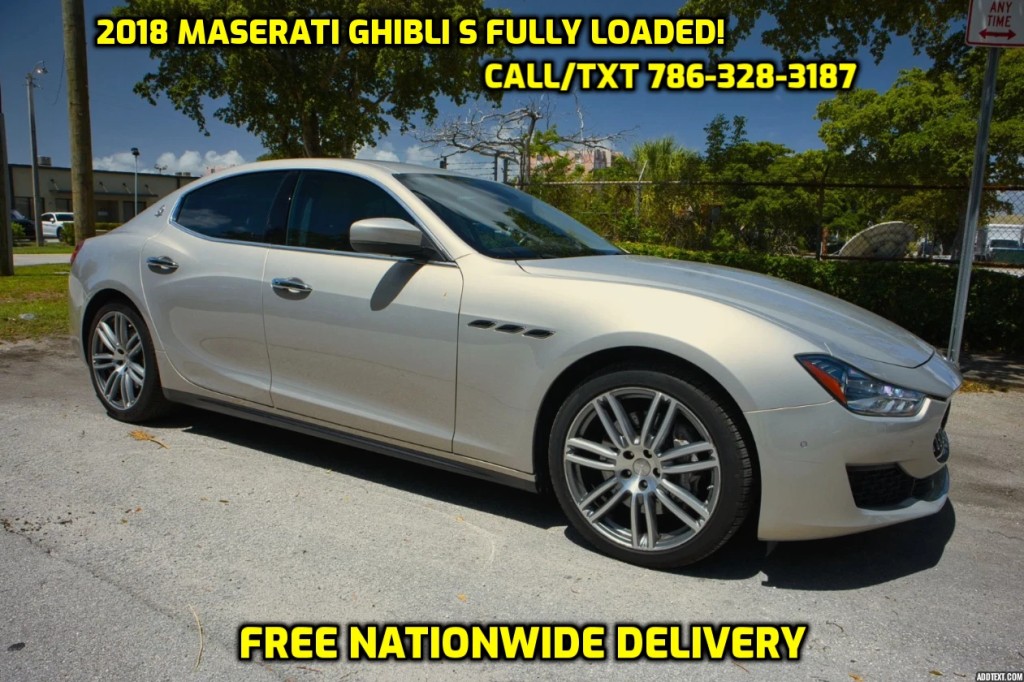 2018 Maserati Ghibli