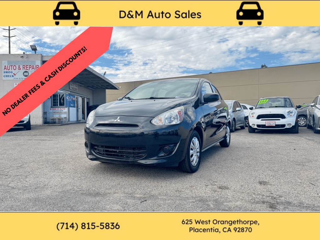 2015 Mitsubishi Mirage DE