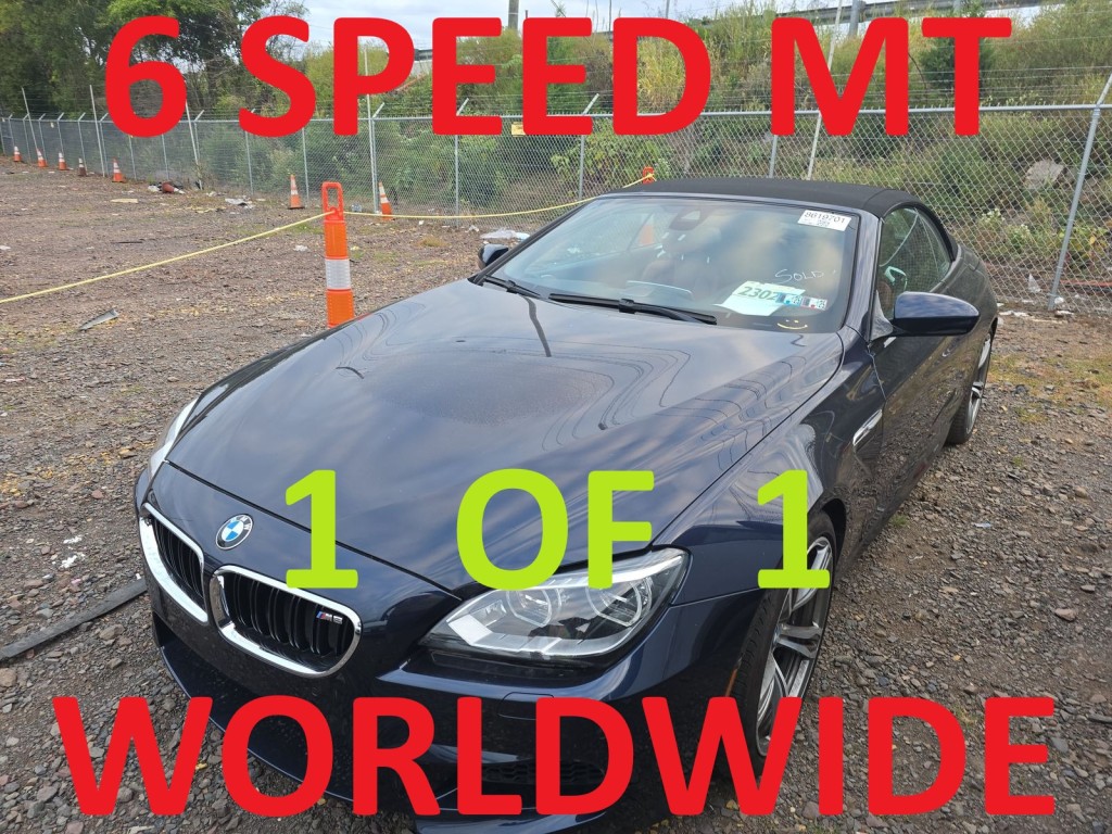 2014 BMW M6 6MT