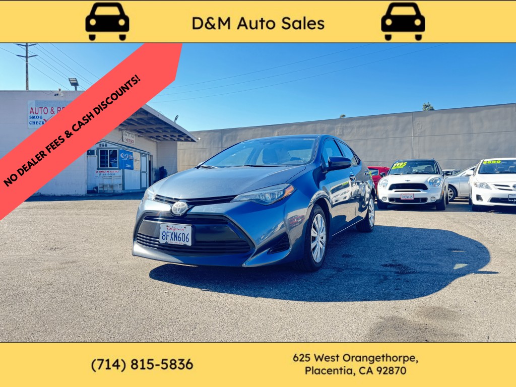2019 Toyota Corolla LE
