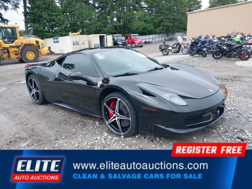 2010 FERRARI 458 ITALIA