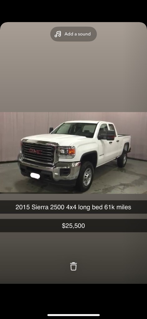 2015 GMC Sierra 2500HD
